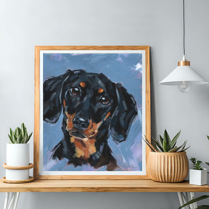 Dachshund Fine Art Print - Bailey