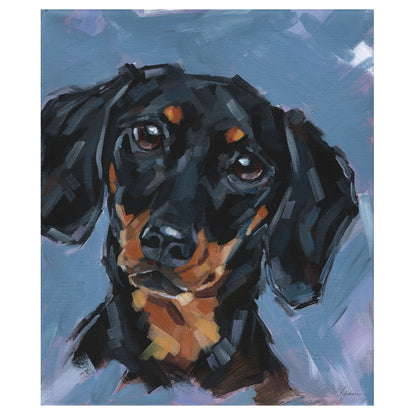 Dachshund Fine Art Print - Bailey