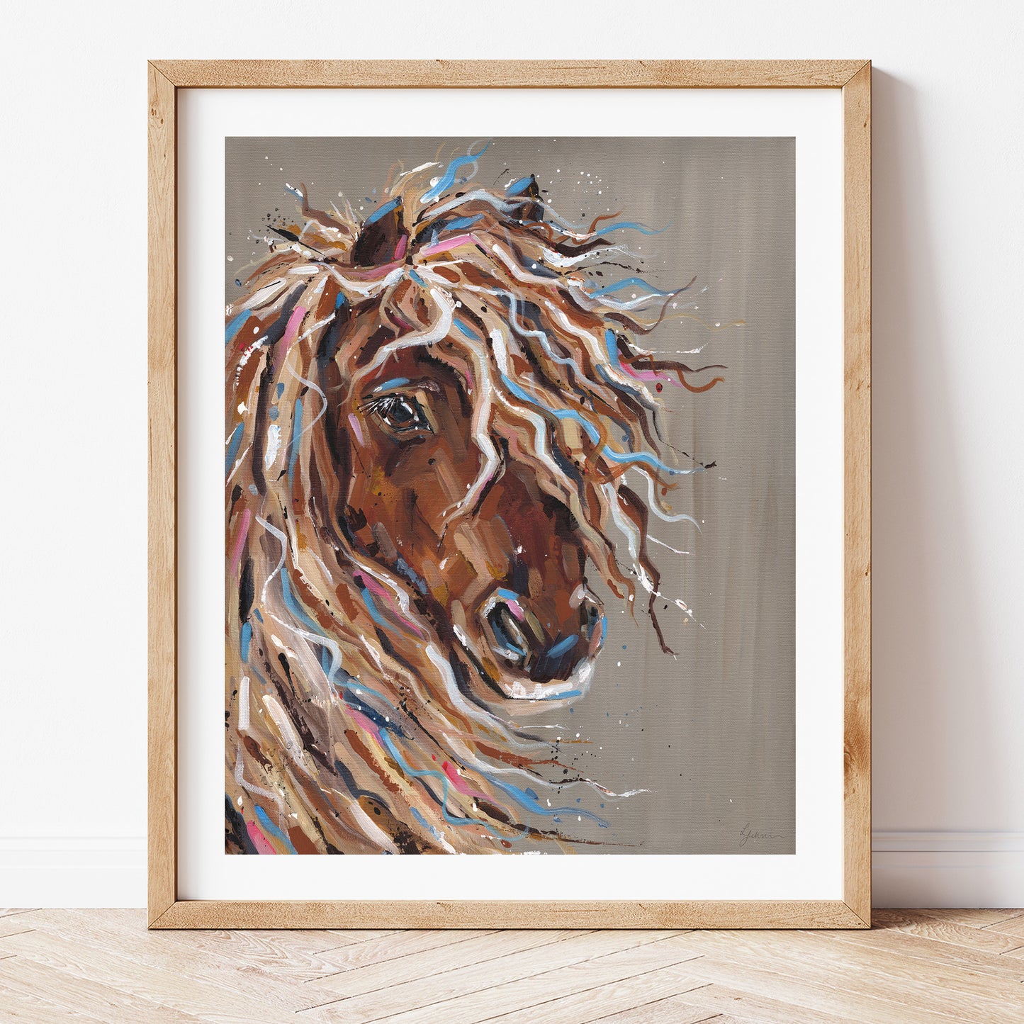 Shetland Pony Fine Art Print - Bella
