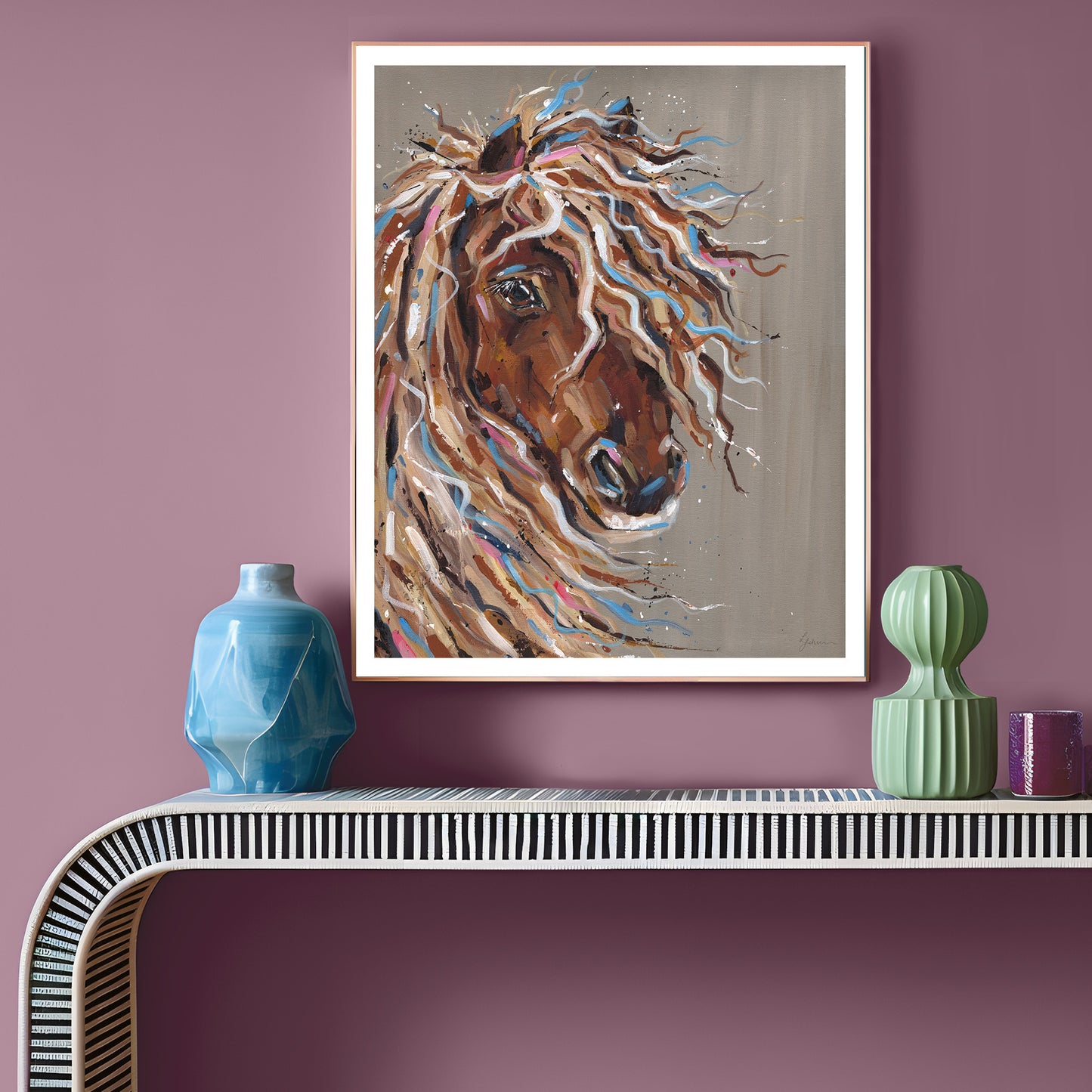 Shetland Pony Fine Art Print - Bella