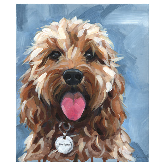Cockapoo Fine Art Print - Billy