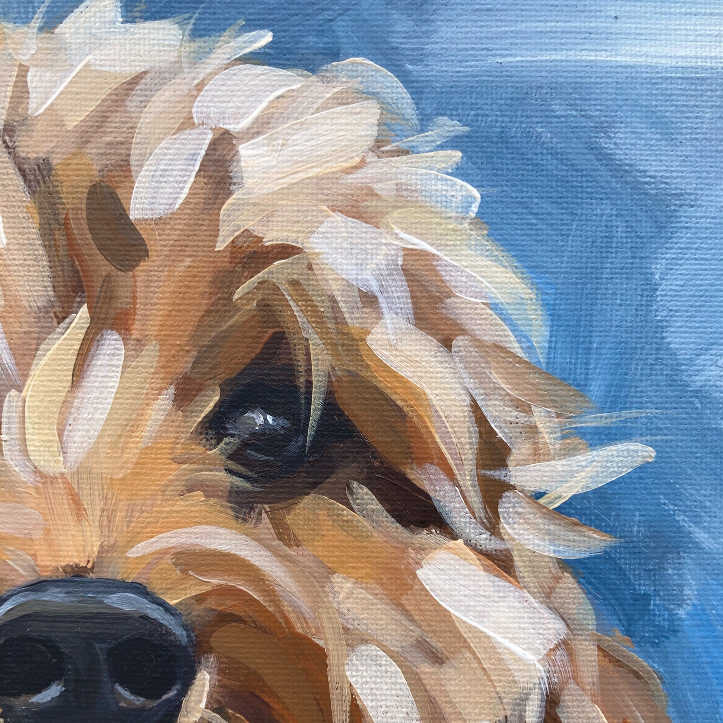 Original Cockapoo Painting - Billy