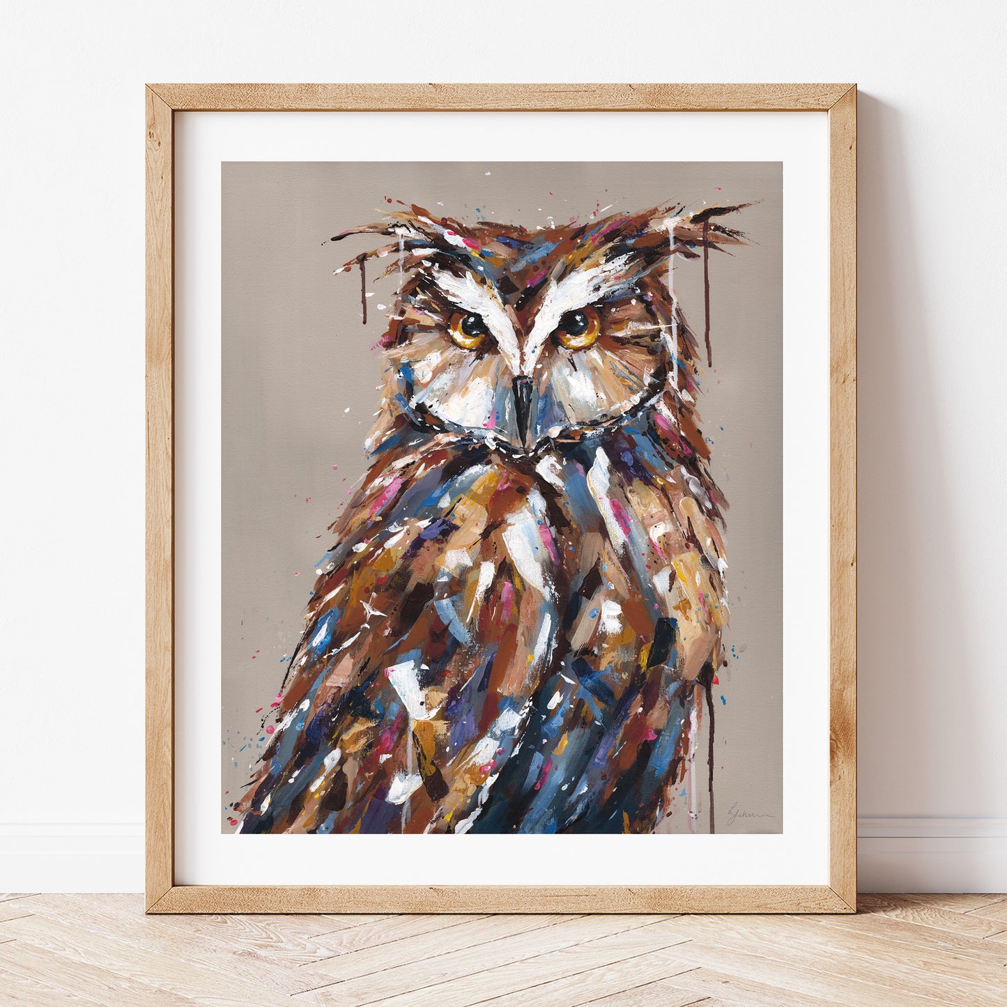 Owl Fine Art Print - Erwin
