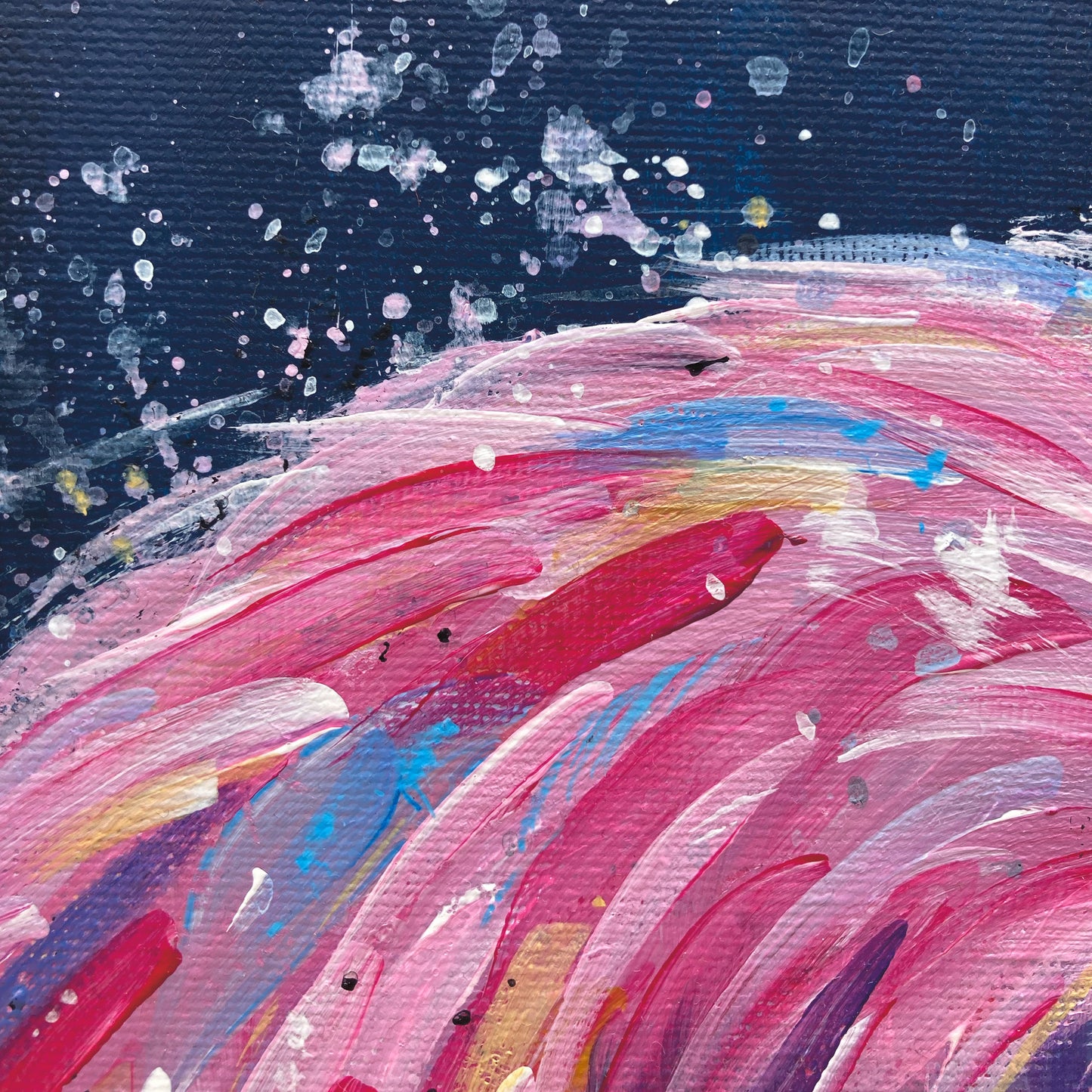 Original Flamingo Painting - Florence
