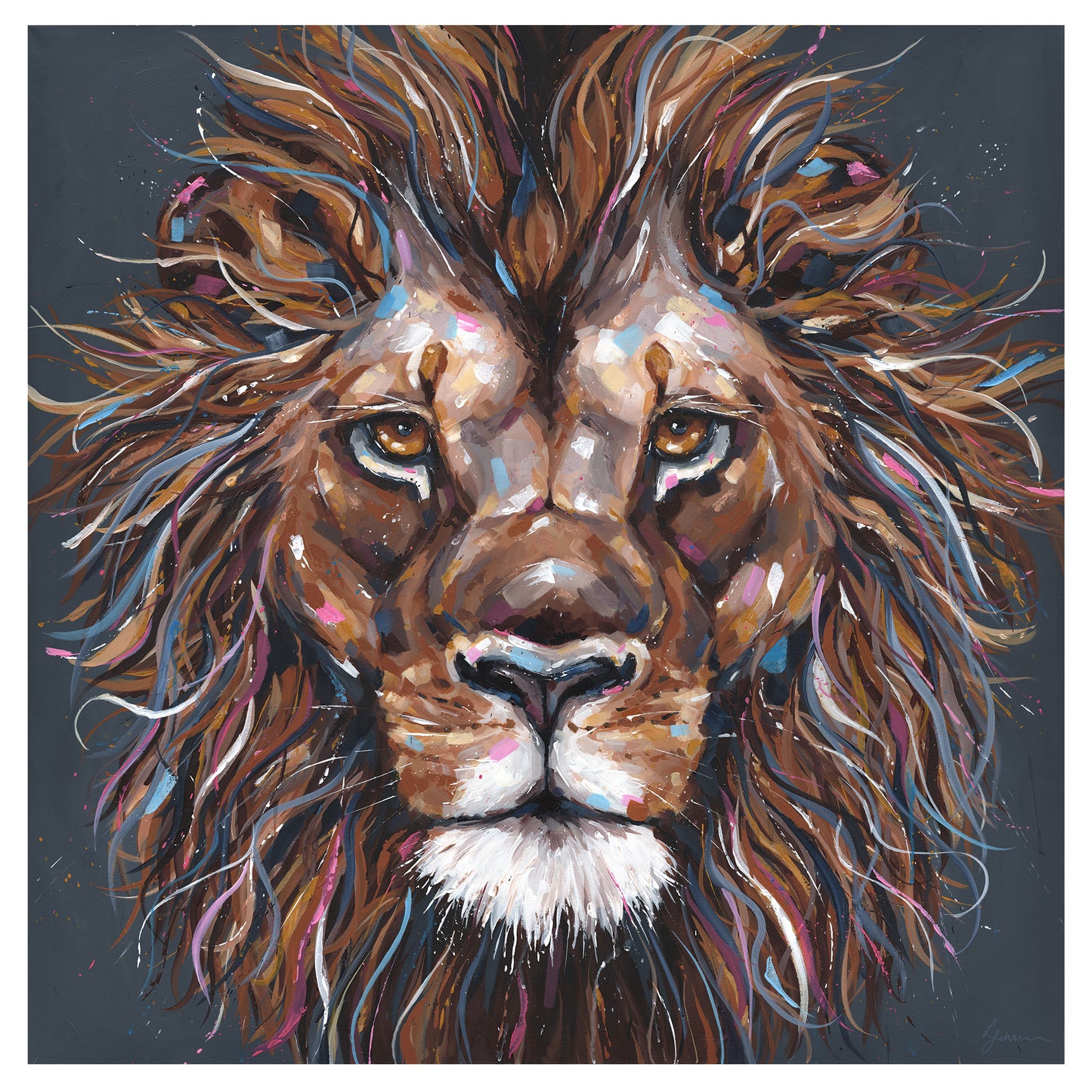 Lion Fine Art Print - Kai