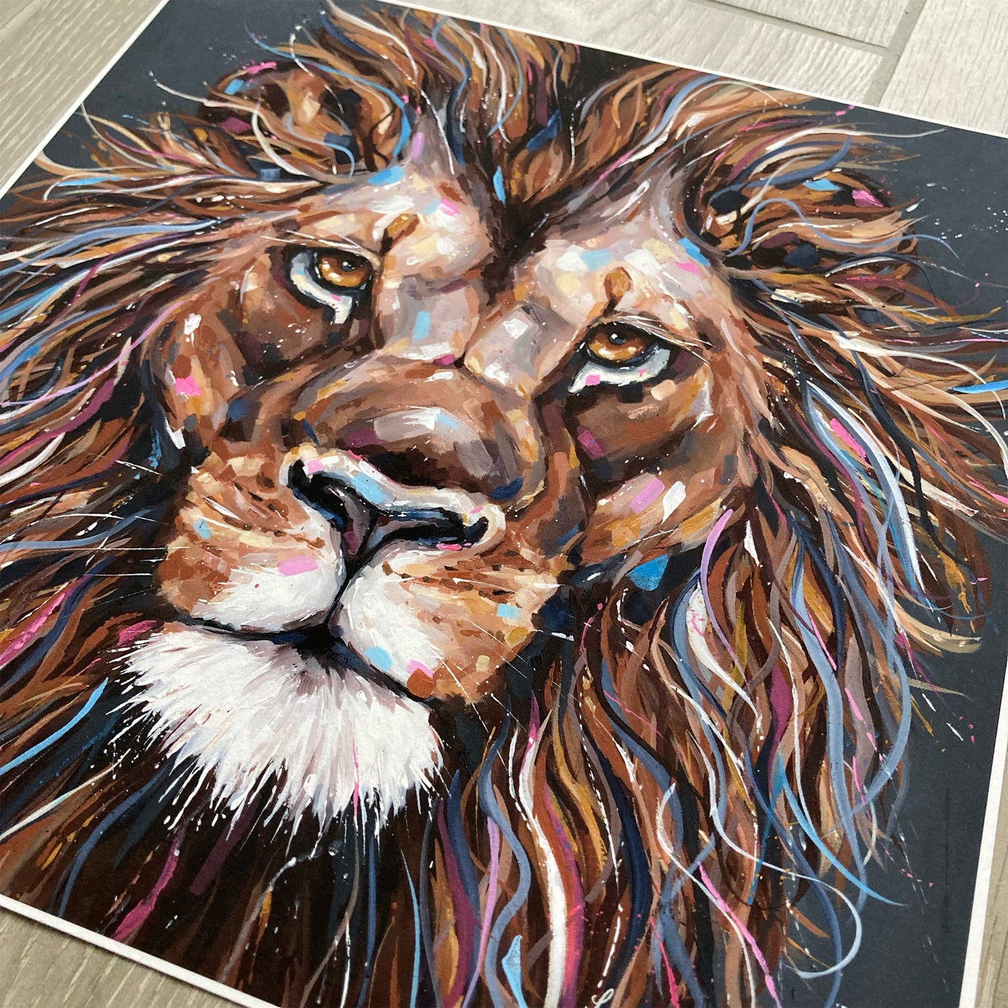 Lion Fine Art Print - Kai