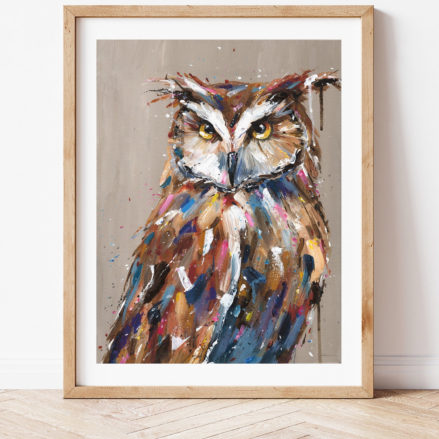 Owl Fine Art Print - Luna