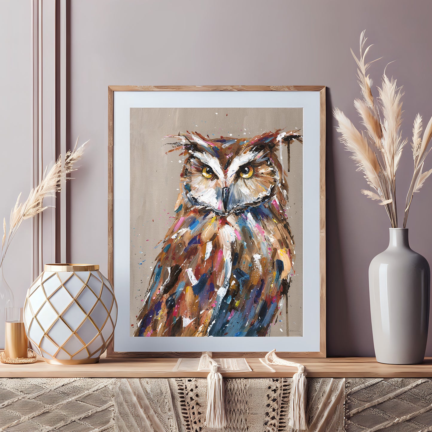Owl Fine Art Print - Luna