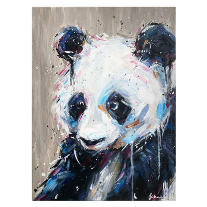 Original Panda Painting - Ada