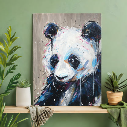 Original Panda Painting - Ada