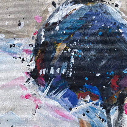 Original Panda Painting - Ada