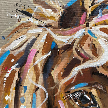 Original Shetland Pony Painting - Bella