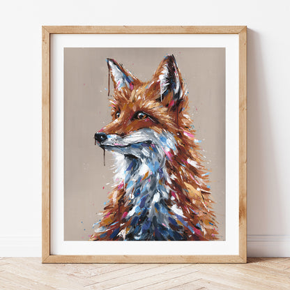 Fox Fine Art Print - Rusty