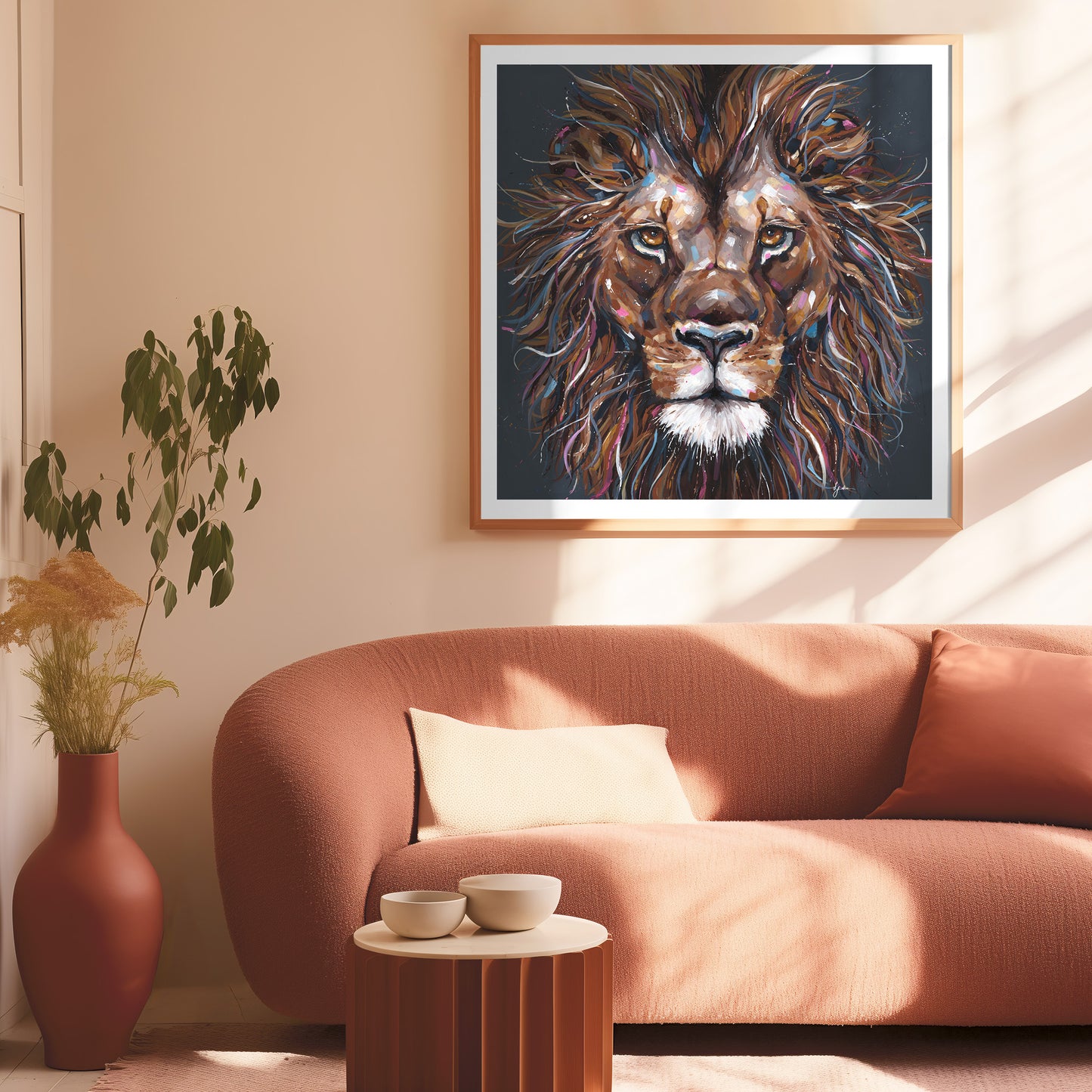 Lion Fine Art Print - Kai