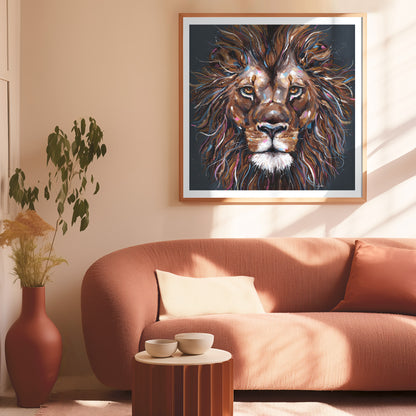 Lion Fine Art Print - Kai