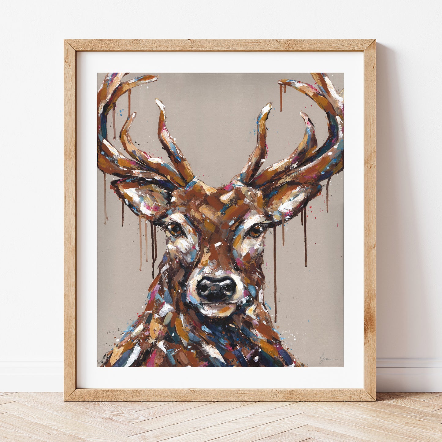 Stag Fine Art Print - Silas
