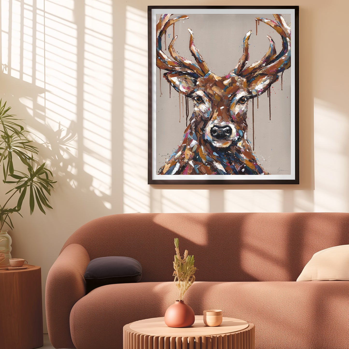 Stag Fine Art Print - Silas