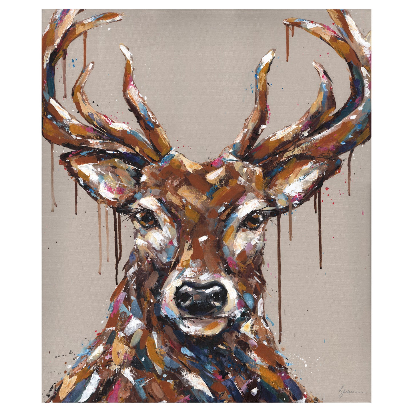 Stag Fine Art Print - Silas